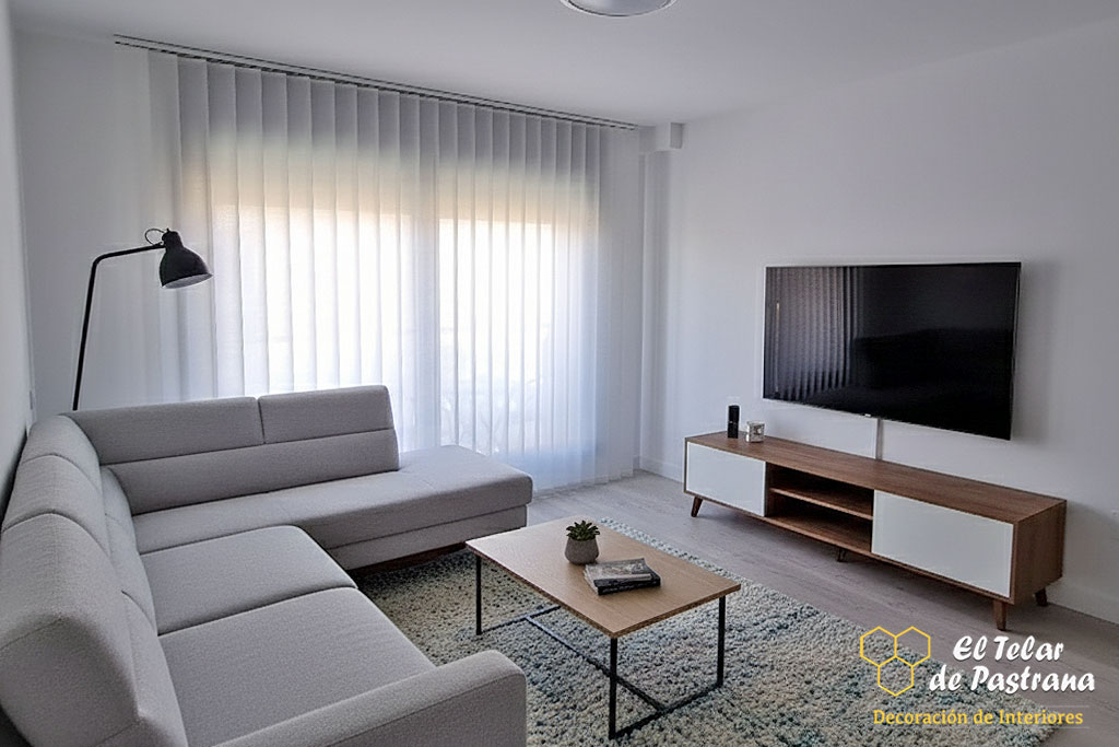 Cortinas verticales en La Ventilla