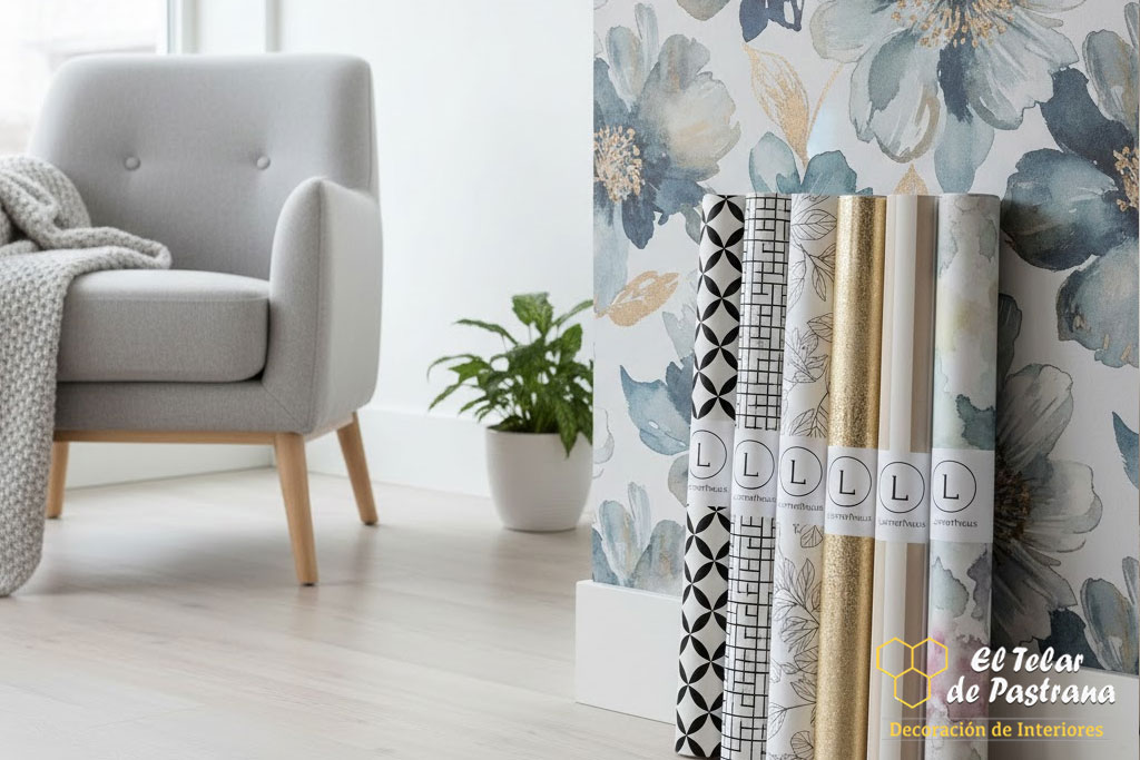 Papel pintado decorativo en La Ventilla