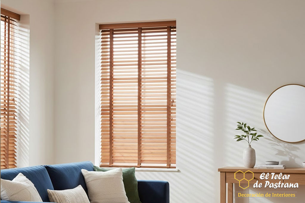 Venecianas de madera y aluminio en La Ventilla