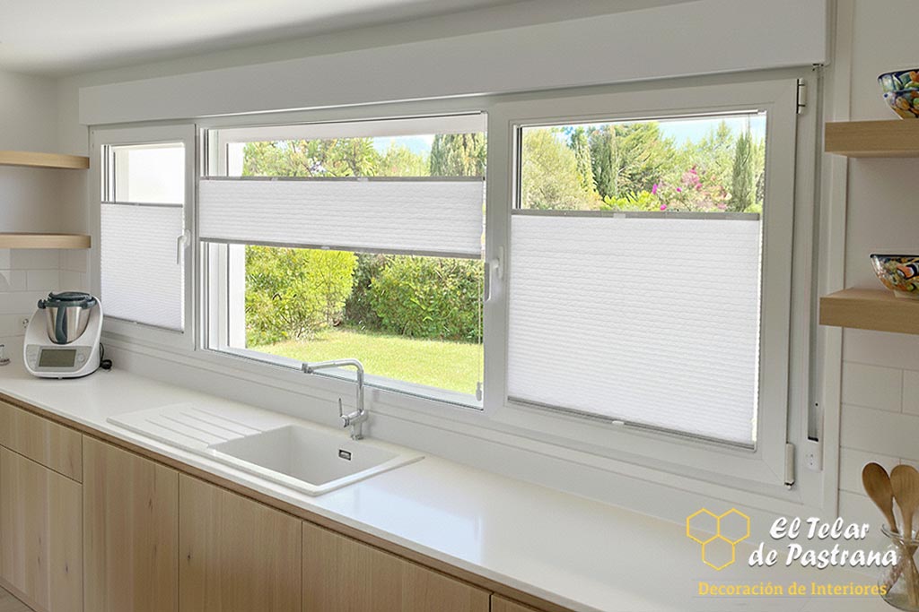 Cortinas Duette y plisadas en Villaviciosa de Odón