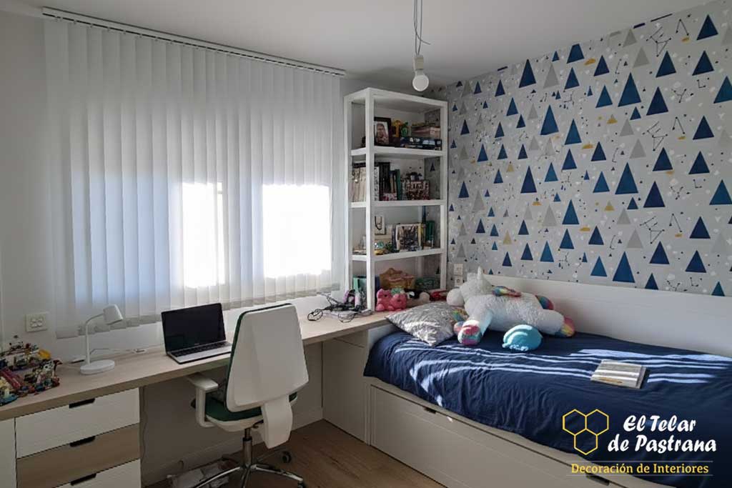 Cortina Pekín dormitorio Cortinas verticales Pekín