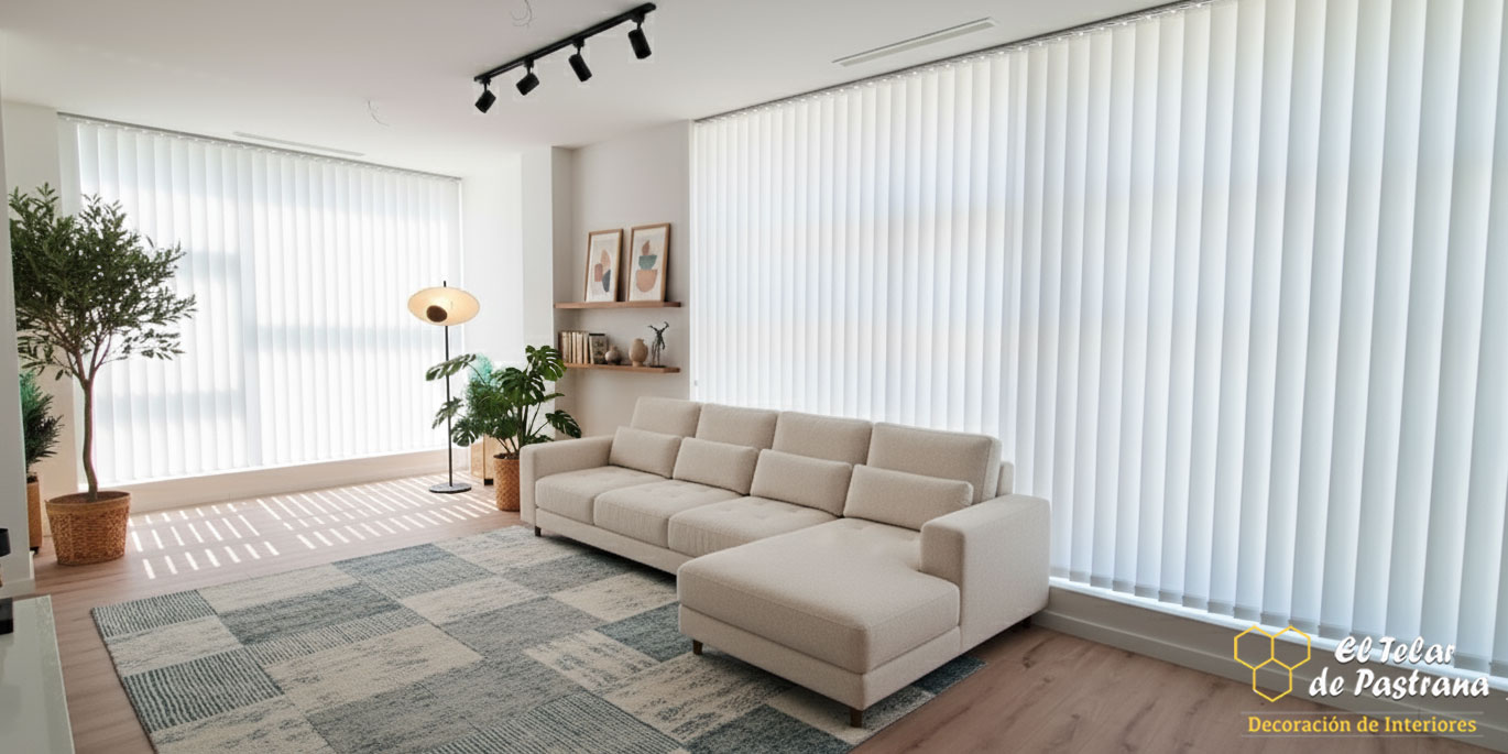 Cortinas verticales para oficinas en Madrid
