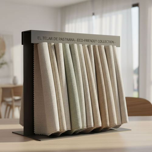 Muestrario tejido ecologico