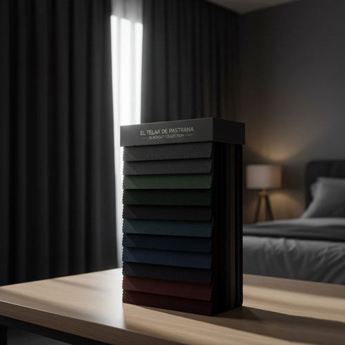 Muestrario tejido opaco blackout