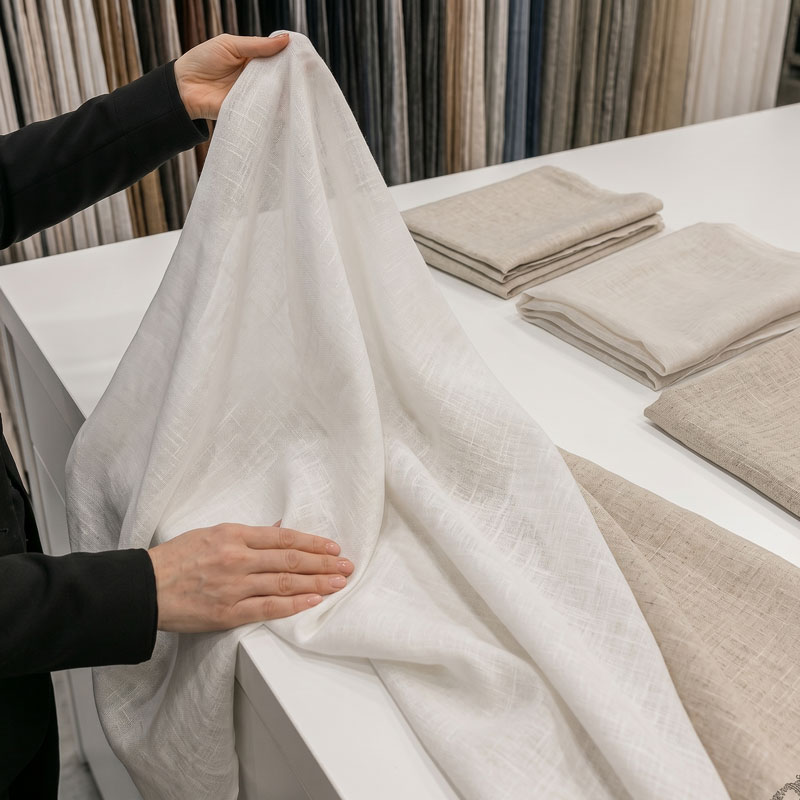 Muestrario de tejidos para cortinas Onda Perfecta