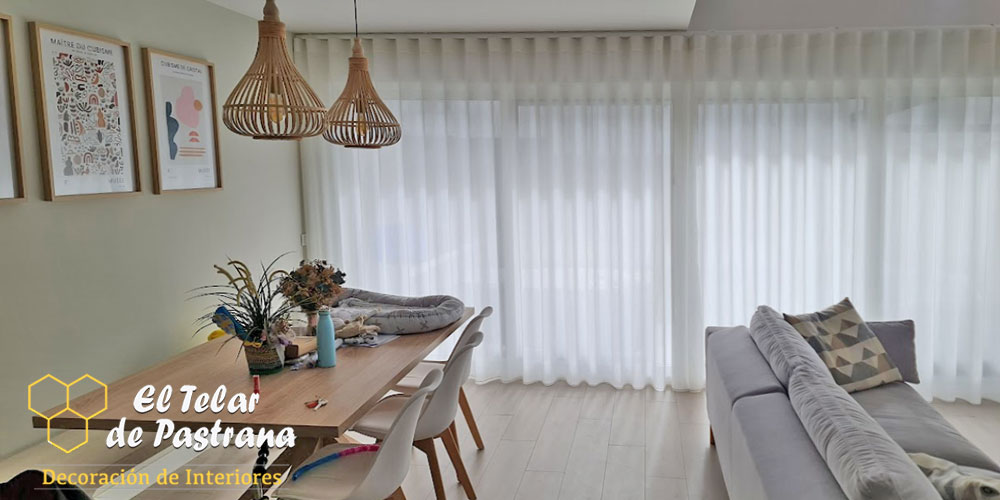 cortinas grandes para sala de estar
