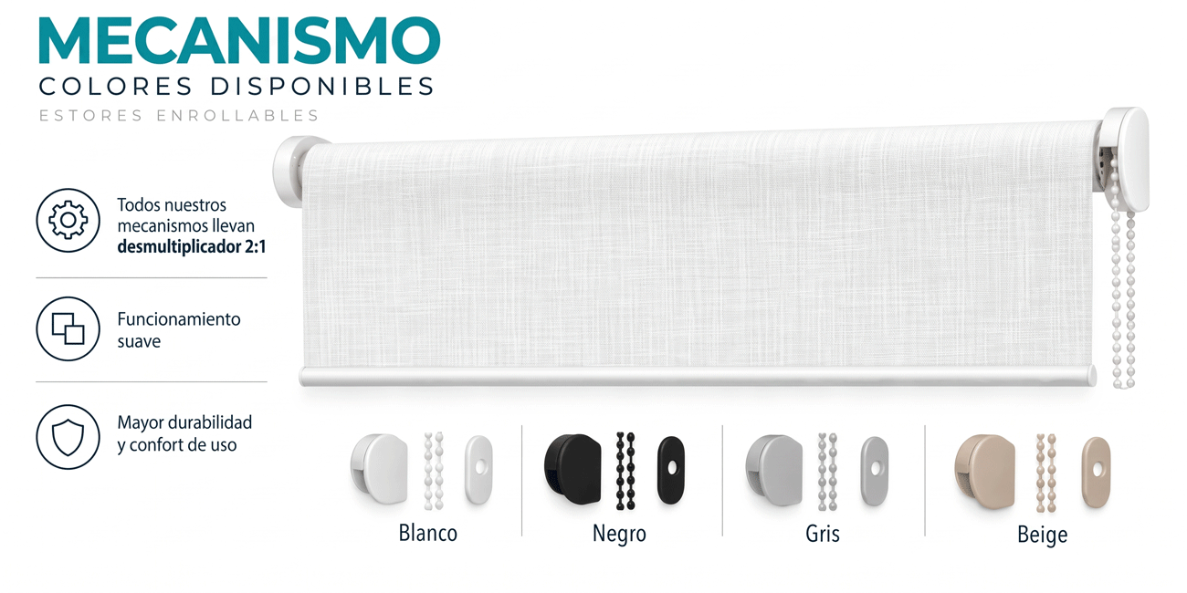 Mecanismos para estores enrollables Nairobi Mecanismos para estores enrollables Nairobi