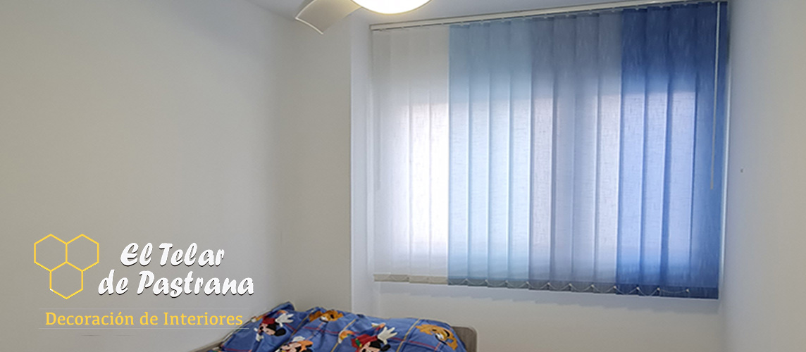 cortinas verticales niños