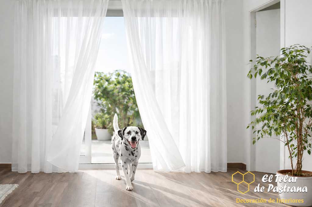 Cortinas duomo en salida a terraza