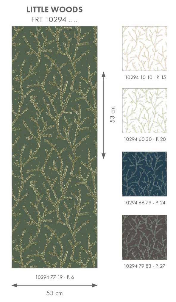 PAPEL PINTADO LITTLE WOODS