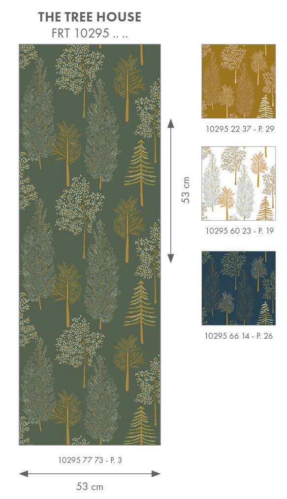 PAPEL PINTADO LITTLE WOODS