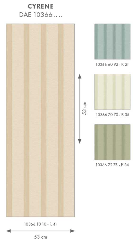 RAPPORT  DE ESTE PAPEL PINTADO Cyrene