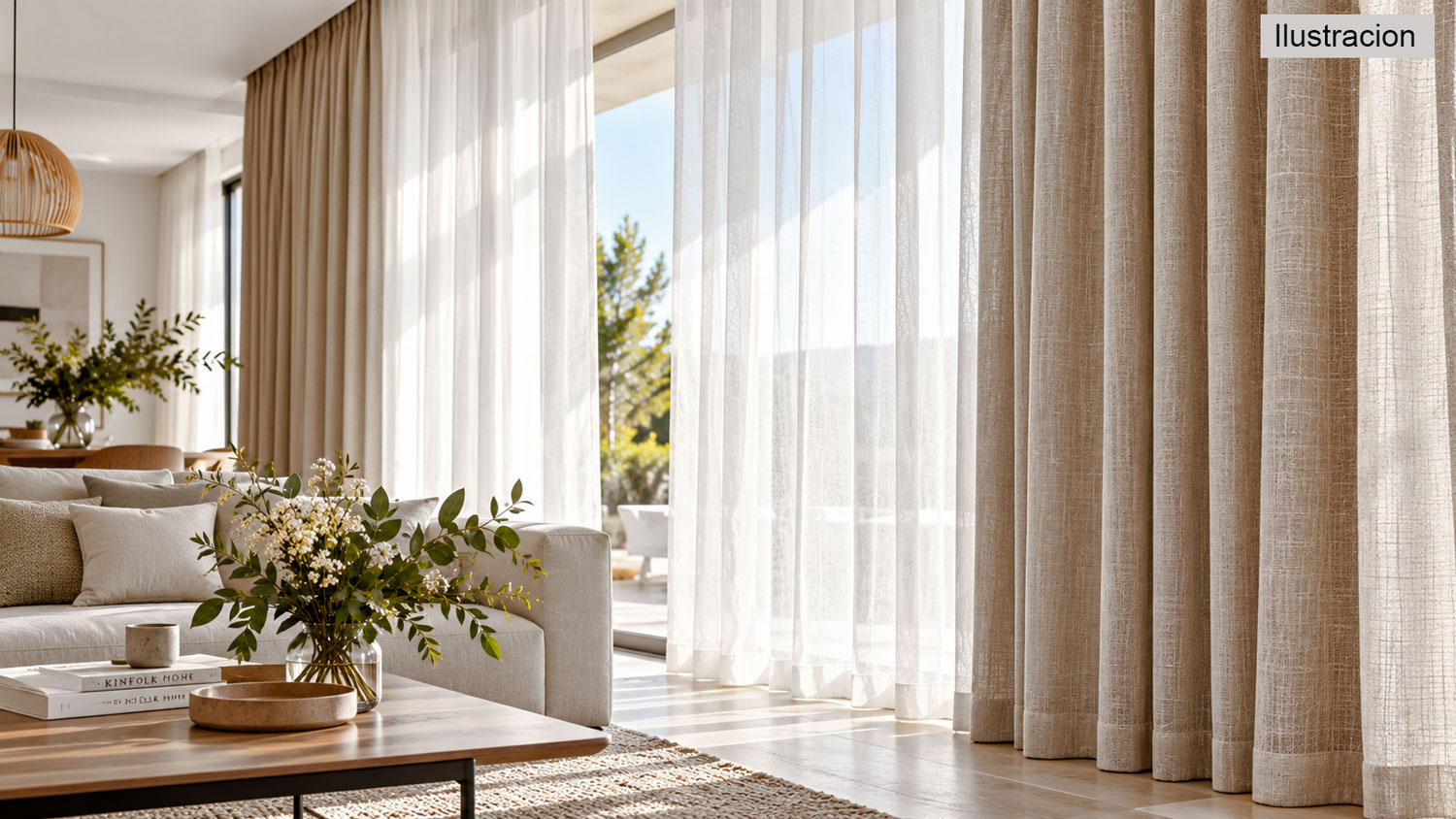 Cortinas convencionales a medida