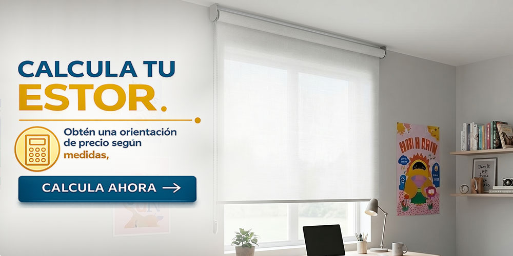 Estores enrollables Shantung