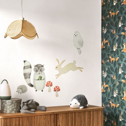 Decoración stickers Animales Bosque