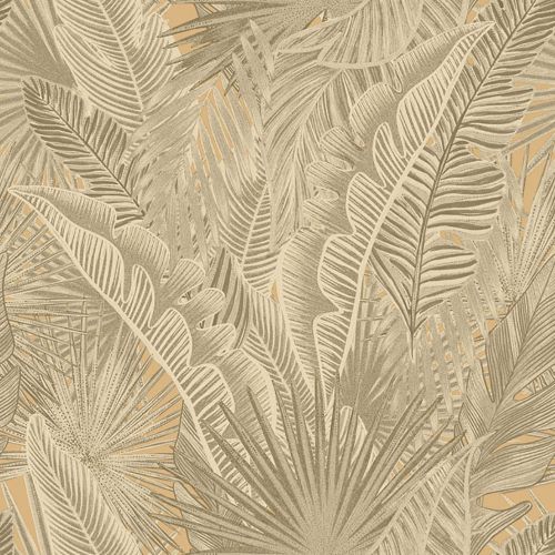 Papel pintado perla vegetacion tropical