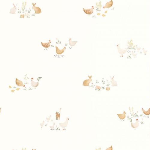 compañeros de la granja blanco y multicolor 88372658