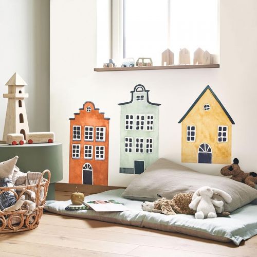 Kit de stickers Little houses spray up