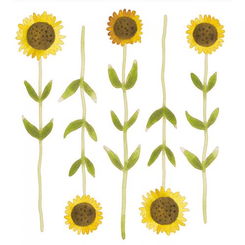 stickers  CON GIRASOLES 88602764