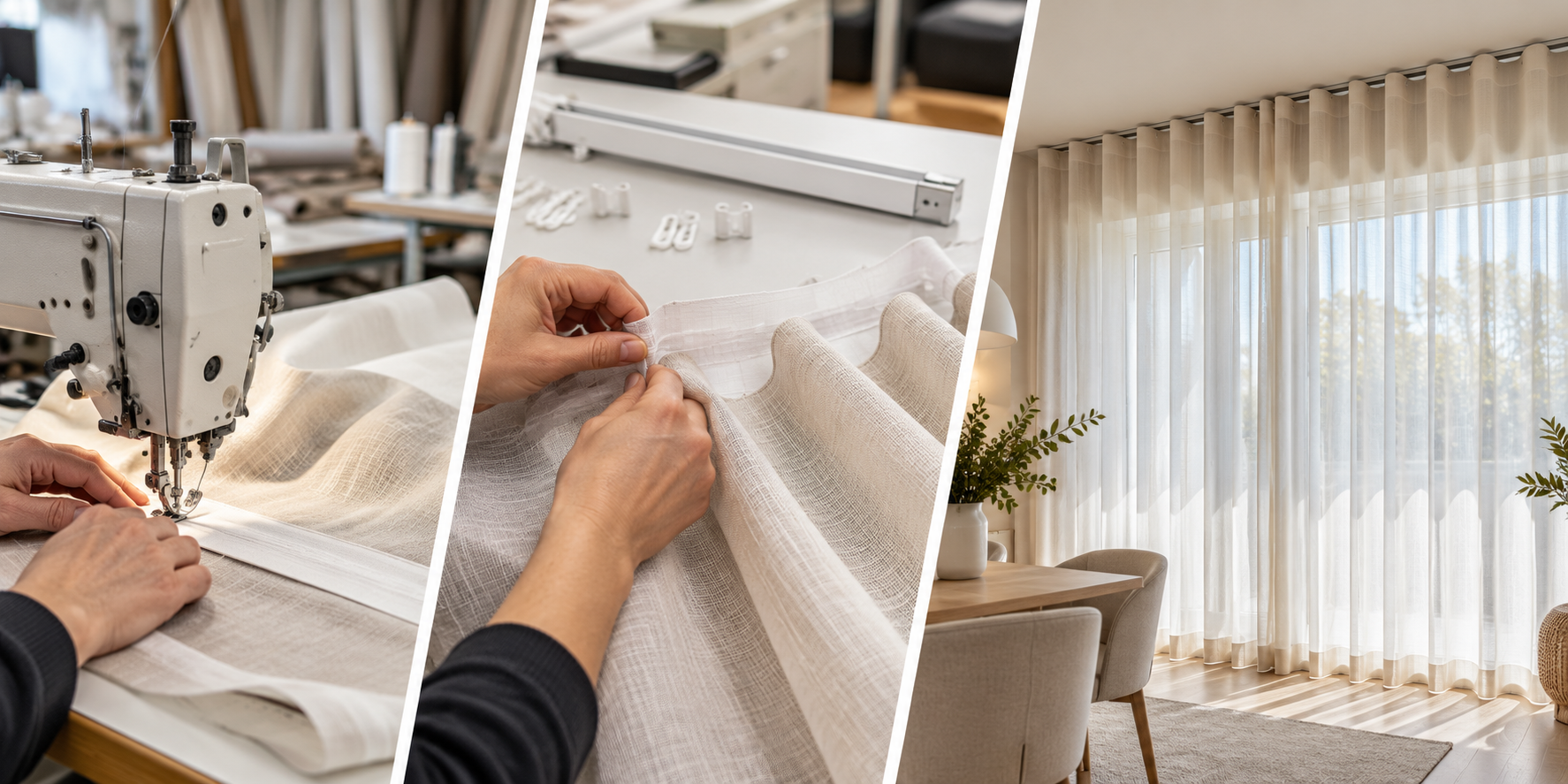 Confección de cortinas Onda Perfecta a medida