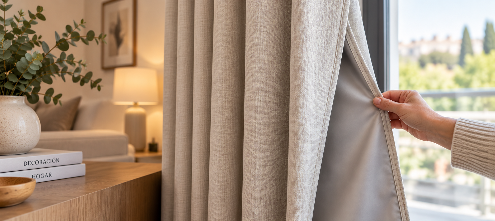 Cortinas térmicas para el verano en Madrid: reduce calor y ahorra en casa